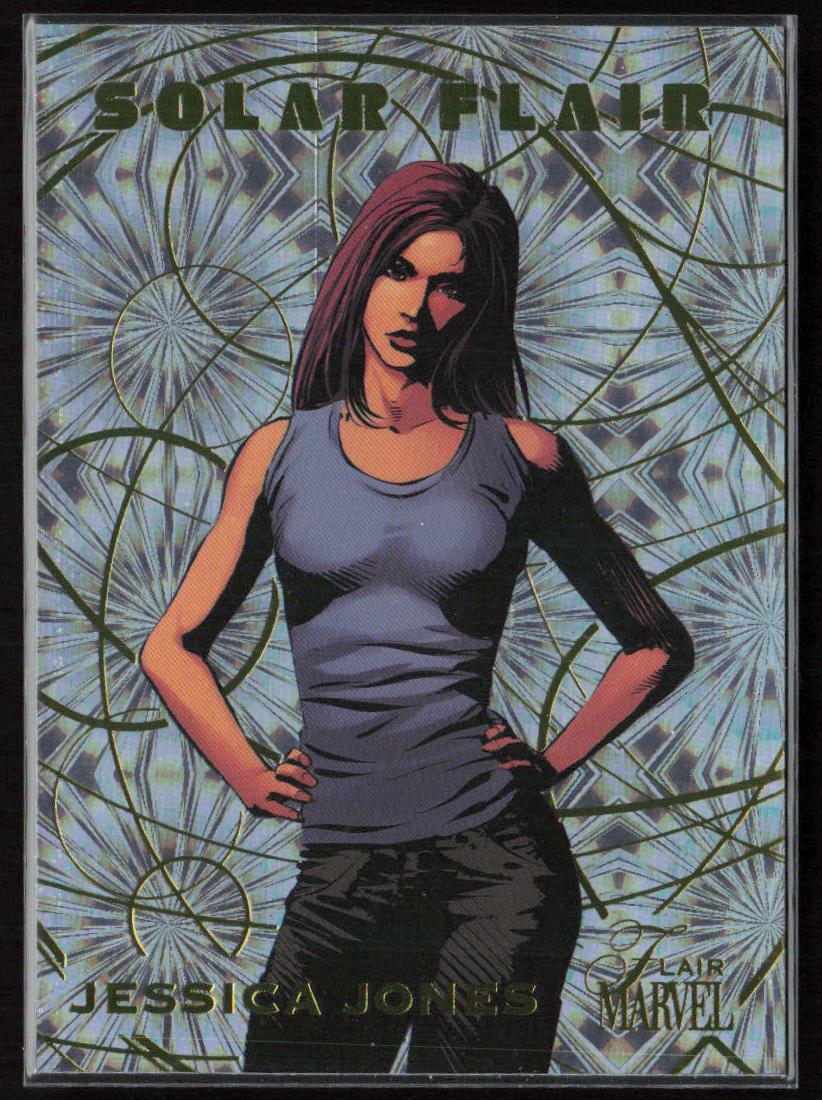 2023 Flair Marvel #SF9 Jessica Jones Solar Flair