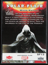 2023 Flair Marvel #SF13 Moon Knight Solar Flair