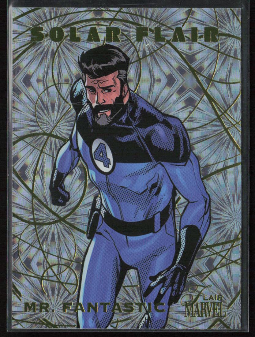 2023 Flair Marvel #SF14 Mr. Fantastic Solar Flair