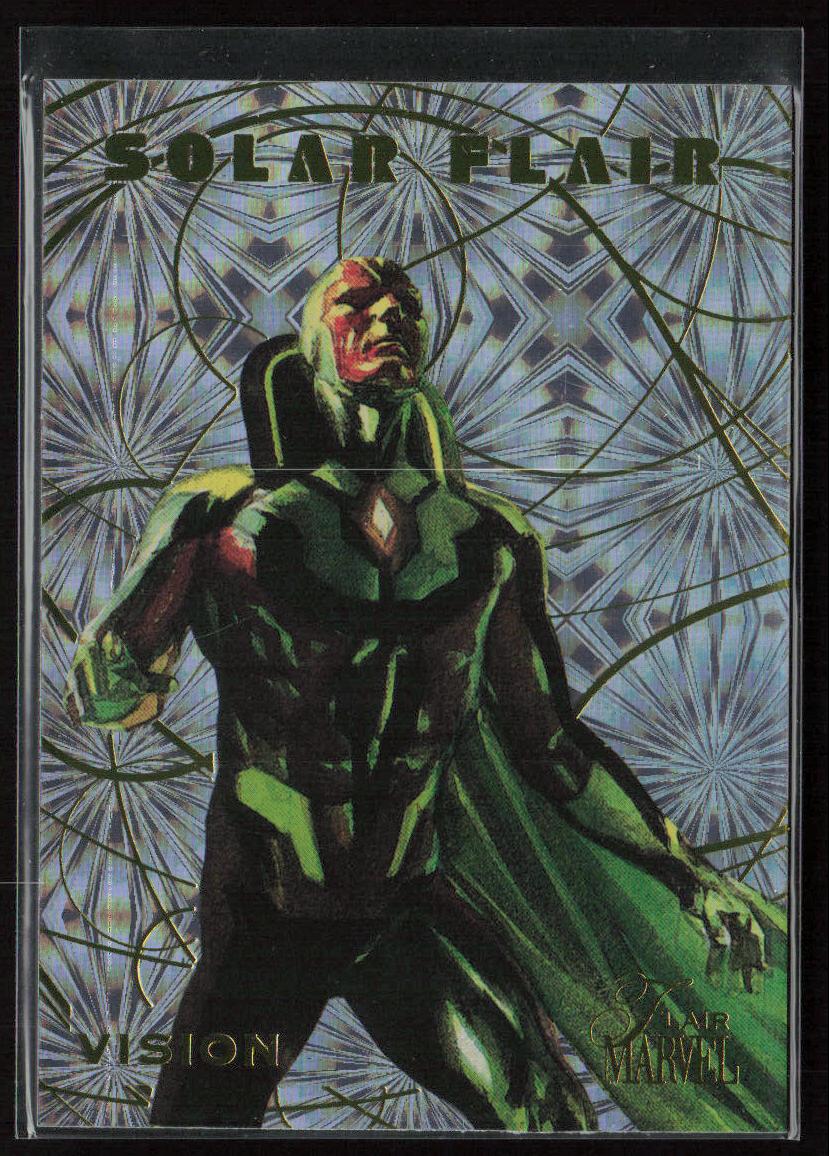 2023 Flair Marvel #SF18 Vision Solar Flair