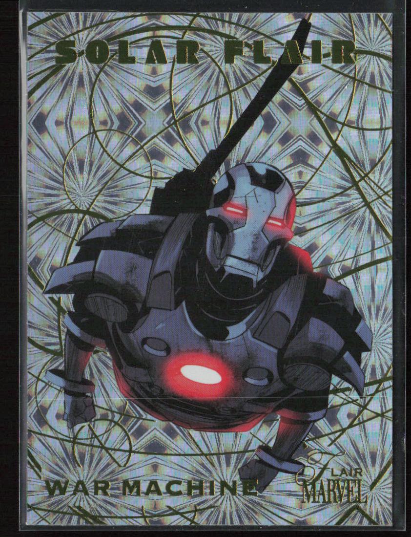 2023 Flair Marvel #SF19 War Machine Solar Flair