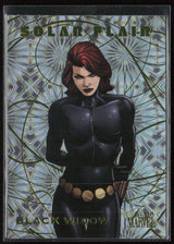 2023 Flair Marvel #SF22 Black Widow Solar Flair