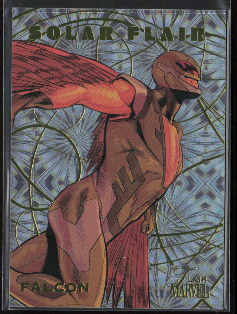 2023 Flair Marvel #SF25 Falcon Solar Flair