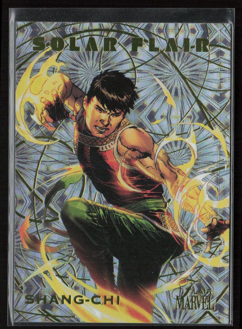 2023 Flair Marvel #SF30 Shang-Chi Solar Flair