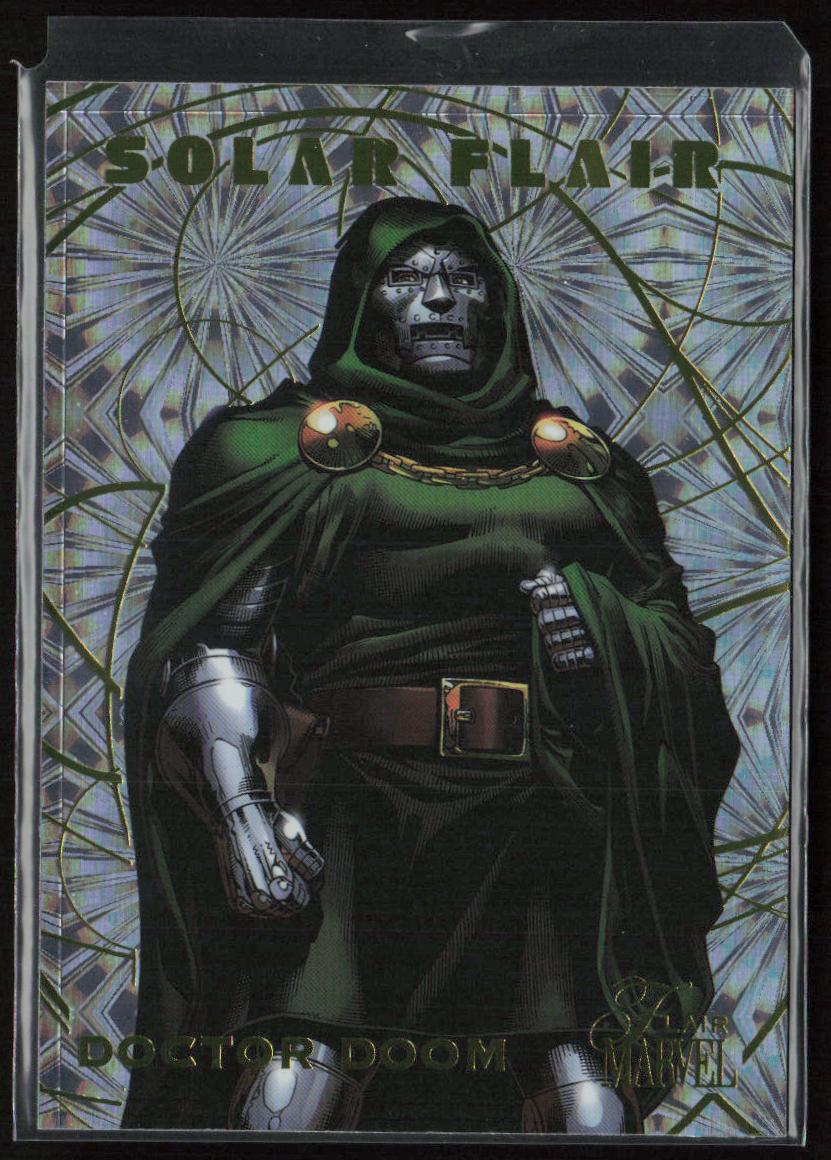 2023 Flair Marvel #SF34 Doctor Doom Solar Flair