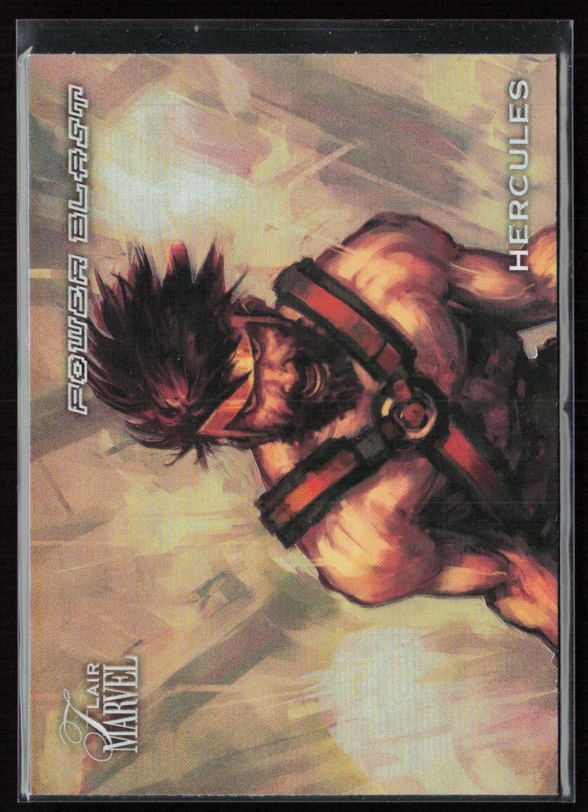 2023 Flair Marvel #PB12 Hercules Power Blast