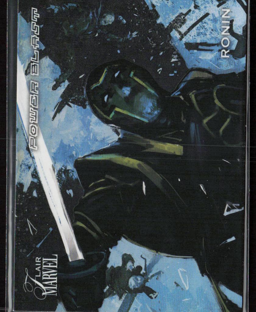 2023 Flair Marvel #PB27 Ronin Power Blast