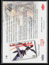 2023 Flair Marvel #19 Hawkeye Fall 109/299