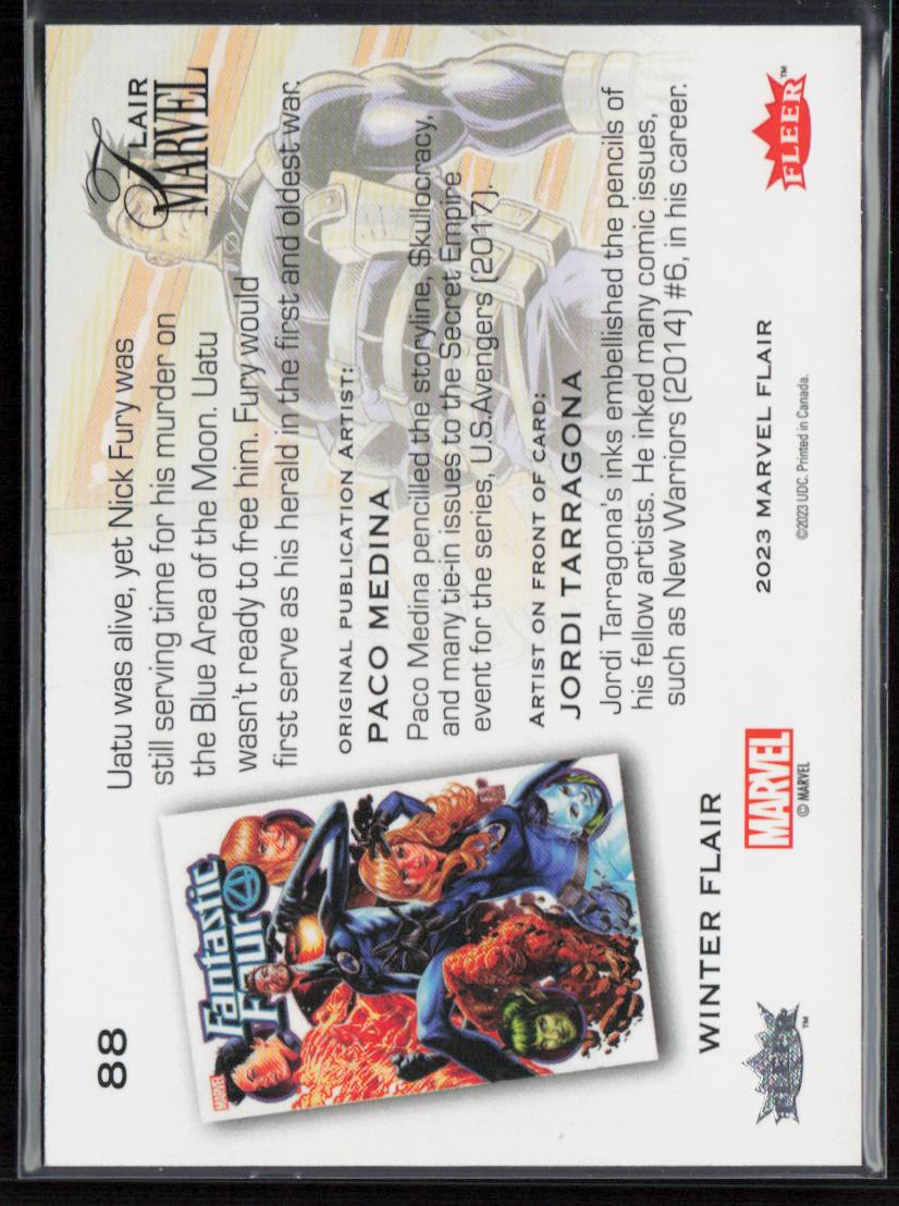 2023 Flair Marvel #88 Nick Fury Winter 197/199