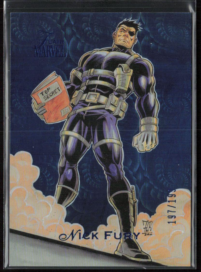 2023 Flair Marvel #88 Nick Fury Winter 197/199