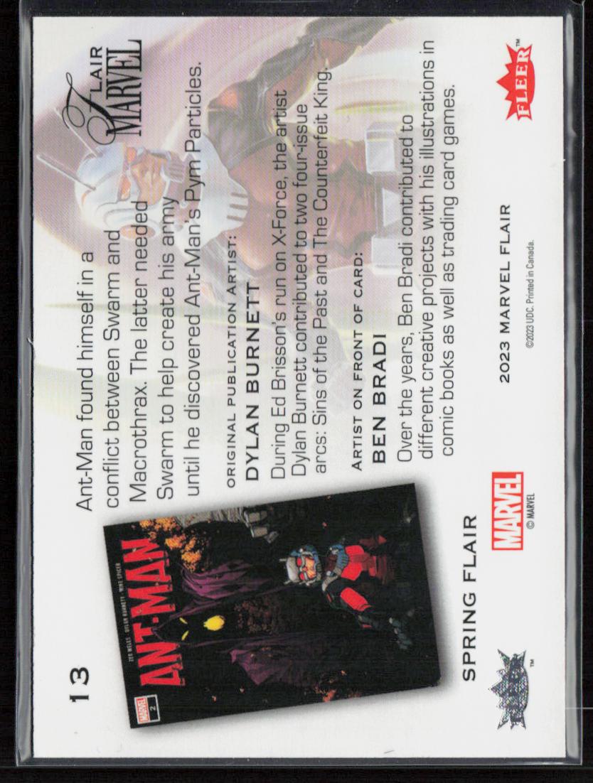 2023 Flair Marvel #13 Ant-Man Spring 29/99