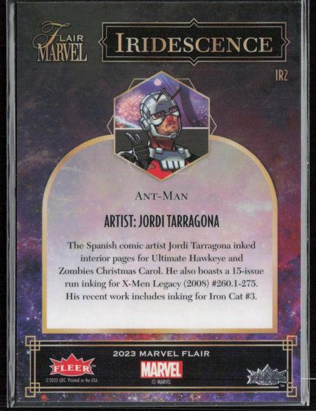 2023 Flair Marvel #IR2 Ant-Man Iridescence