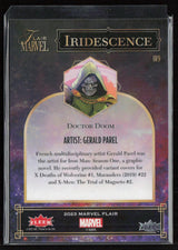 2023 Flair Marvel #IR9 Doctor Doom Iridescence