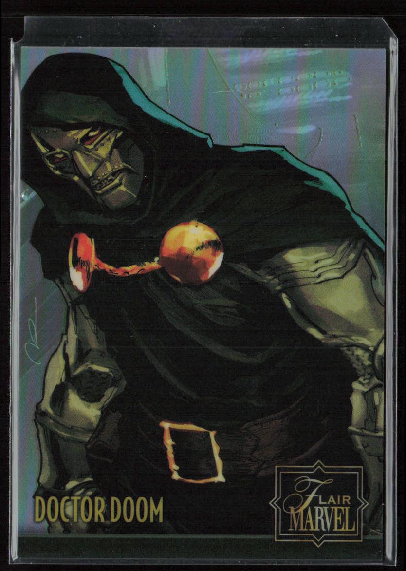 2023 Flair Marvel #IR9 Doctor Doom Iridescence