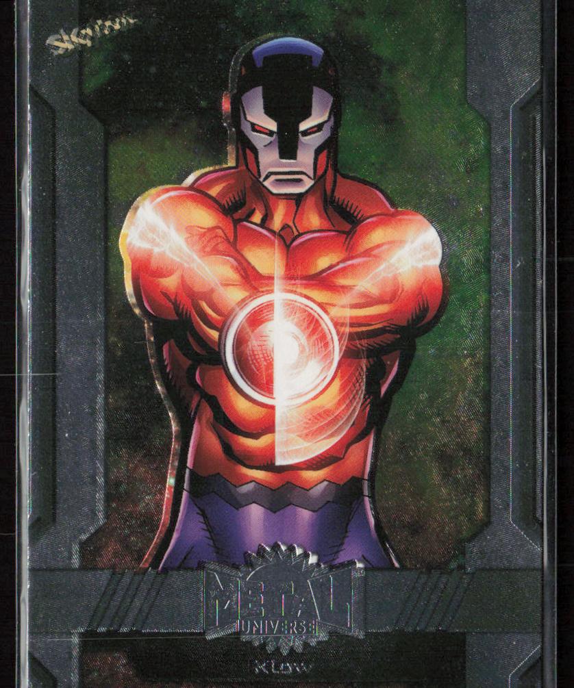 2024 SkyBox Metal Universe Marvel Avengers #2 Klaw