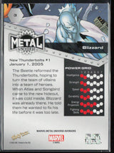 2024 SkyBox Metal Universe Marvel Avengers #3 Blizzard