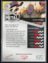2024 SkyBox Metal Universe Marvel Avengers #4 Luke Cage