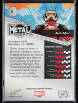 2024 SkyBox Metal Universe Marvel Avengers #6 Ant-Man