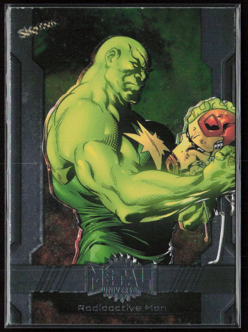 2024 SkyBox Metal Universe Marvel Avengers #7 Radioactive Man