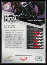 2024 SkyBox Metal Universe Marvel Avengers #8 Black Panther