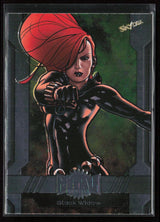 2024 SkyBox Metal Universe Marvel Avengers #13 Black Widow