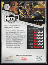 2024 SkyBox Metal Universe Marvel Avengers #19 Iron Fist