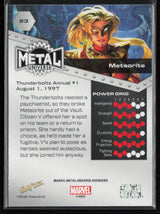2024 SkyBox Metal Universe Marvel Avengers #23 Meteorite