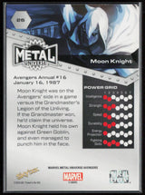 2024 SkyBox Metal Universe Marvel Avengers #26 Moon Knight