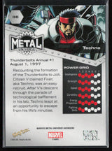 2024 SkyBox Metal Universe Marvel Avengers #36 Techno