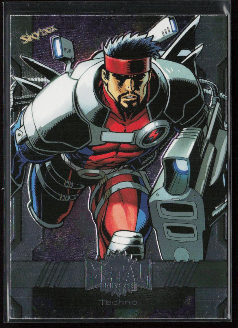 2024 SkyBox Metal Universe Marvel Avengers #36 Techno