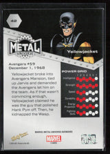 2024 SkyBox Metal Universe Marvel Avengers #42 Yellowjacket