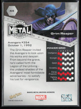 2024 SkyBox Metal Universe Marvel Avengers #44 Grim Reaper