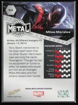 2024 SkyBox Metal Universe Marvel Avengers #54 Miles Morales