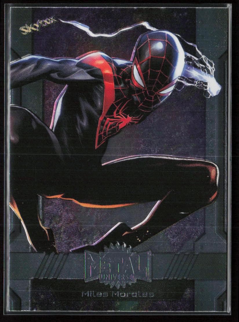 2024 SkyBox Metal Universe Marvel Avengers #54 Miles Morales
