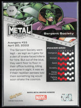 2024 SkyBox Metal Universe Marvel Avengers #57 Serpent Society