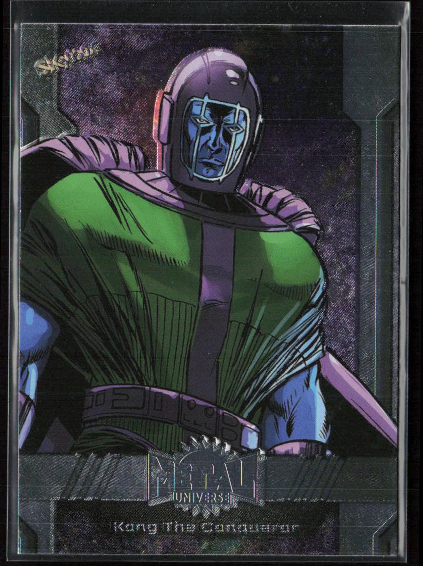 2024 SkyBox Metal Universe Marvel Avengers #61 Kang The Conquerer