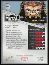 2024 SkyBox Metal Universe Marvel Avengers #70 M.O.D.O.K.