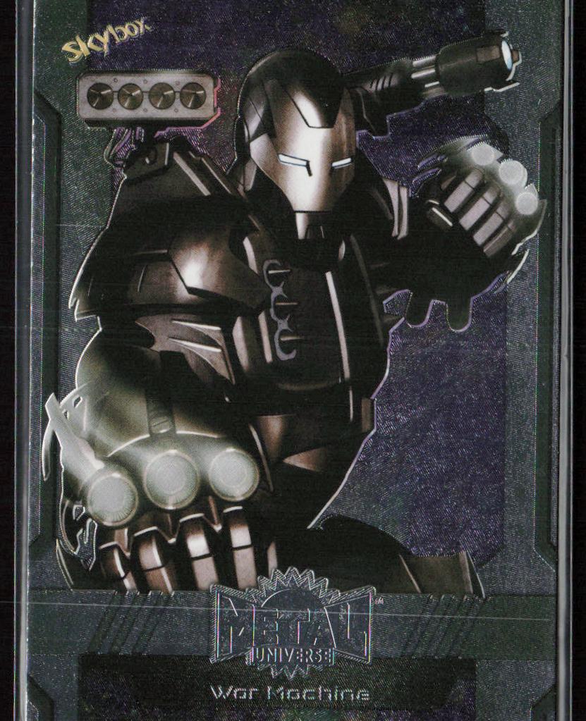 2024 SkyBox Metal Universe Marvel Avengers #71 War Machine