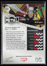 2024 SkyBox Metal Universe Marvel Avengers #73 Stinger