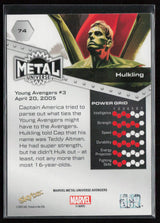 2024 SkyBox Metal Universe Marvel Avengers #74 Hulkling