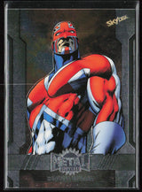 2024 SkyBox Metal Universe Marvel Avengers #79 Captain Britain
