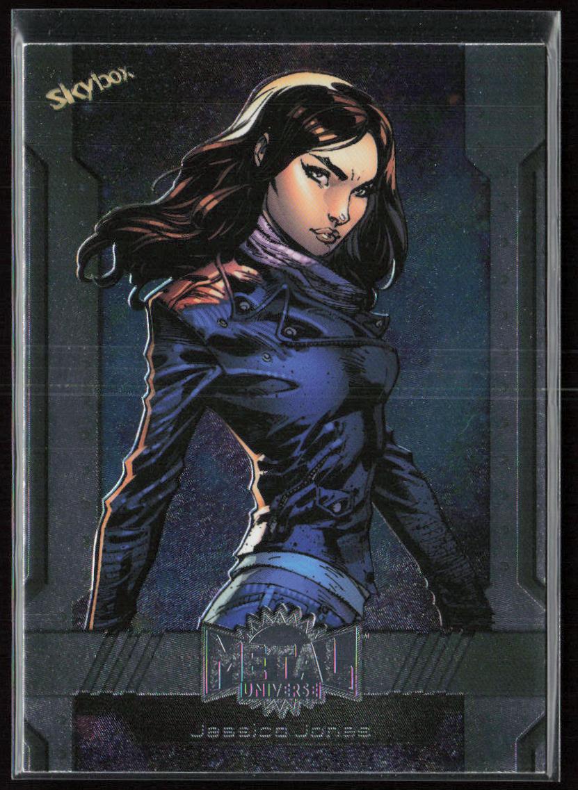 2024 SkyBox Metal Universe Marvel Avengers #80 Jessica Jones