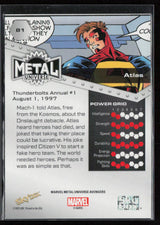 2024 SkyBox Metal Universe Marvel Avengers #81 Atlas