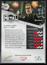 2024 SkyBox Metal Universe Marvel Avengers #90 Quasar