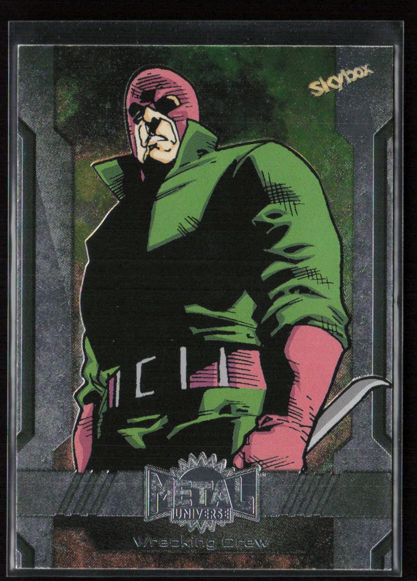 2024 SkyBox Metal Universe Marvel Avengers #91 Wrecking Crew