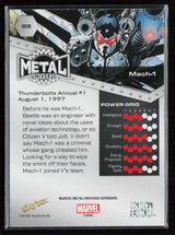 2024 SkyBox Metal Universe Marvel Avengers #92 Mach-1