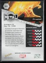2024 SkyBox Metal Universe Marvel Avengers #93 Firestar