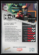 2024 SkyBox Metal Universe Marvel Avengers #95 Iron Lad