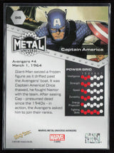 2024 SkyBox Metal Universe Marvel Avengers #96 Captain America