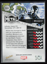 2024 SkyBox Metal Universe Marvel Avengers #103 Blizzard